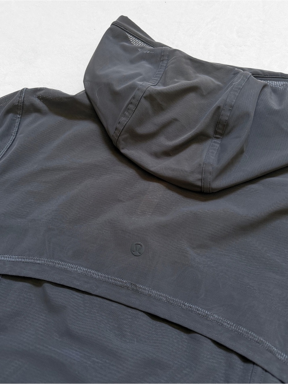 NWOT Lululemon Define Cropped Hooded Jacket Mesh Vent Nulu – Black – Size 10 - Picture 9 of 10